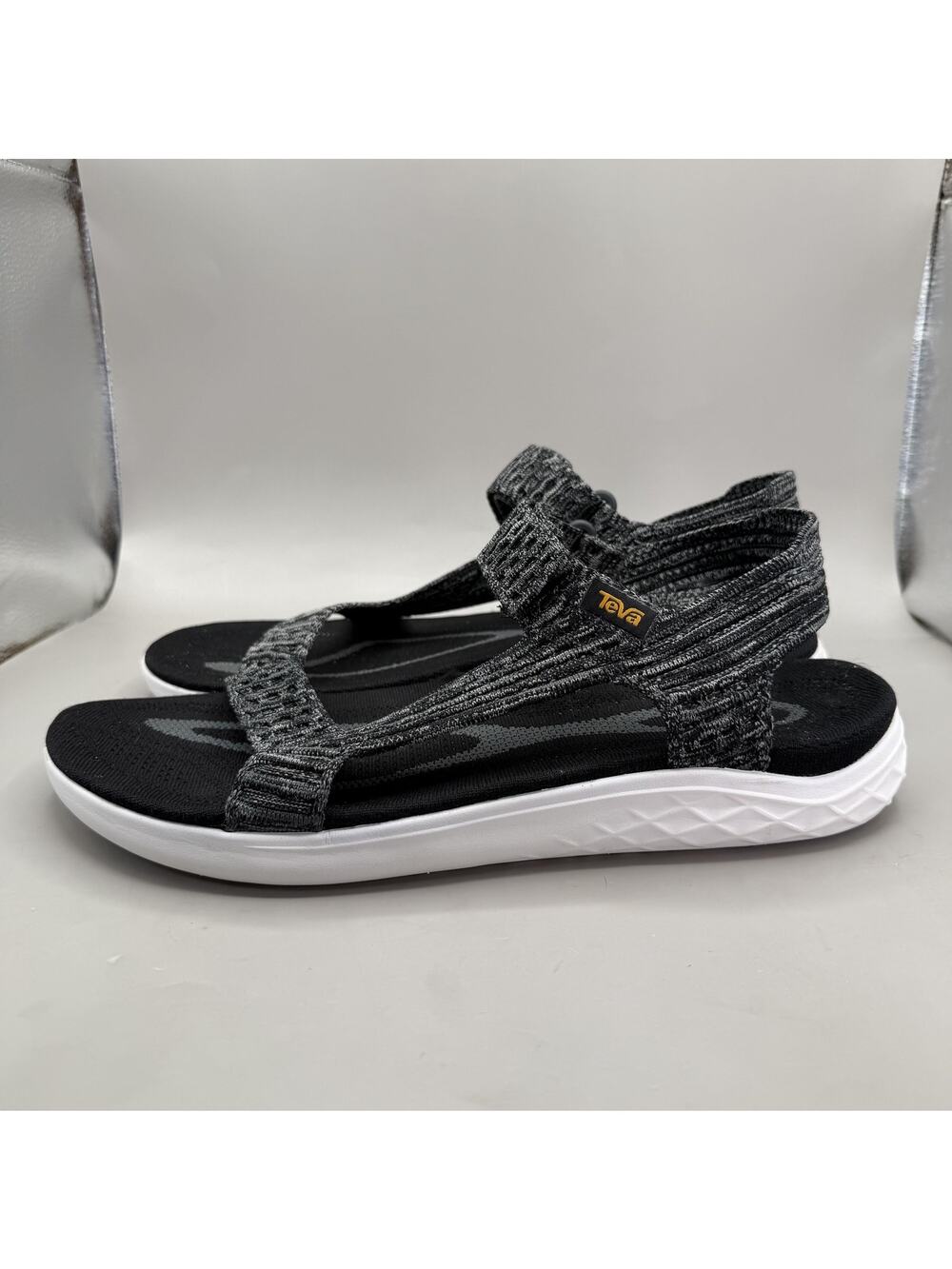 Teva Terra Float 2 Knit Universal Sandals Mens Size 12 Gray Strap Shoes